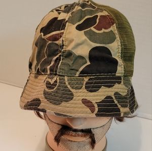 Camoflauge Camo Bucket Hat w/ 2 Vents Brown EUC Sz.Meduim.